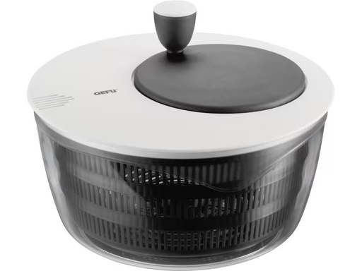 [90281425 1526559] GEFU Salatschleuder Rotare 25 cm, Schwarz/Weiss