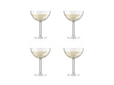 Bodum Champagnerglas Oktett 280 ml, 4 Stück, Transparent