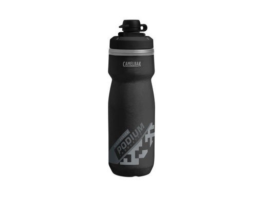 [90281588 867819] CamelBak Bidon Podium Chill Dirt, Schwarz