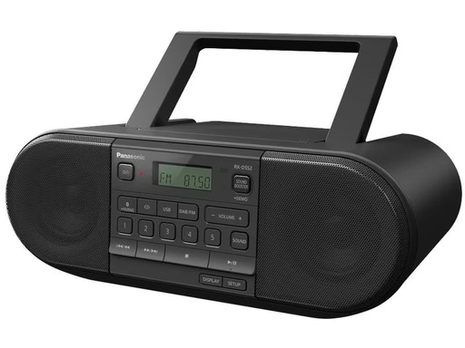 [90281620 1525306] Panasonic Radio/CD-Player RX-D552 Schwarz