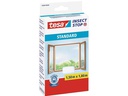 tesa Fliegengitter -Set Standard, 2x 1.5 m x 1.8 m, Weiss