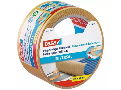 [90281703 1510359] tesa Klebeband -Set Universal, 50 mm x 10 m, 6 Rollen, Braun