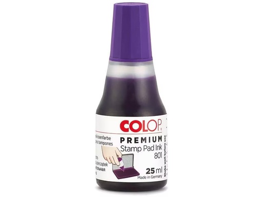[90281985 1523967] Colop Stempelfarbe 801, 25 ml, Violett