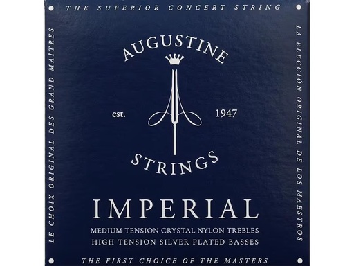 [90281998 1504760] Augustine Gitarrensaiten Imperial Blue – Hard