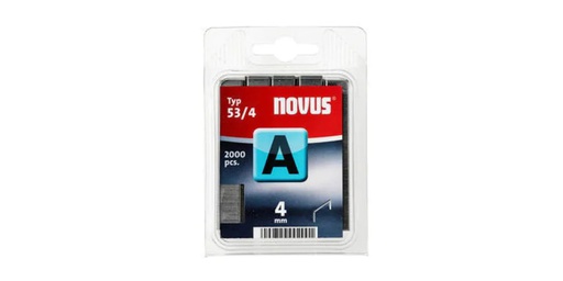 [90047832 299398] Novus Feindrahtklammer A 53/4 2000 Stück