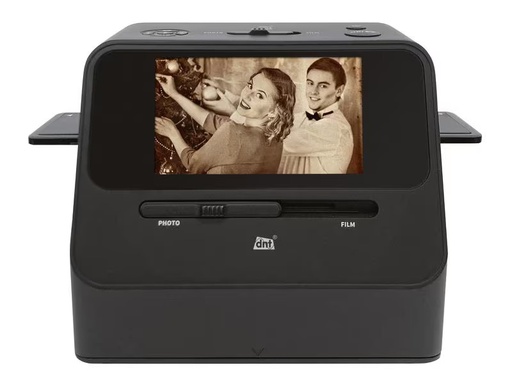 [90282432 1525573] dnt Foto- und Dia-Kombiscanner 4-in-1, SlideCopy PRO