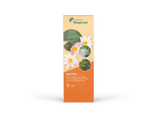 [90282501 1518696] Andermatt Biogarten Algenvernichter KlarVital, 1 l