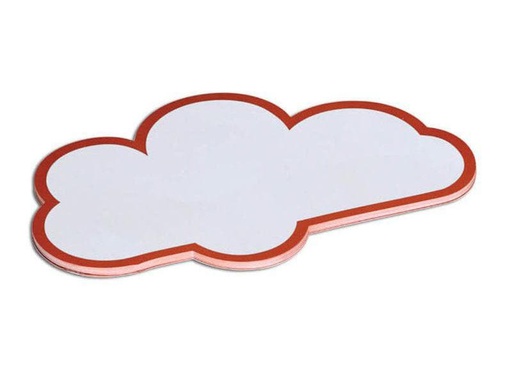 [90047854 808603] Maul Moderationskarten 14 x 23 cm Wolke, 20 Stück