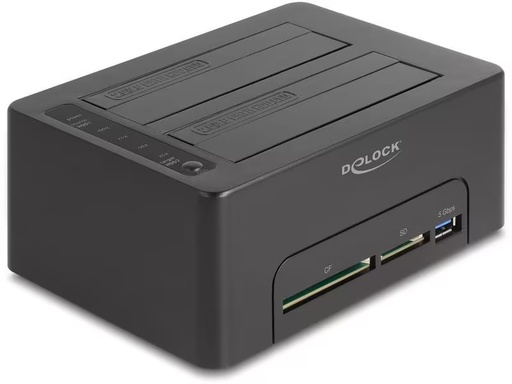 [90282651 1523199] Delock Docking- und Klonstation USB-C – 2 x SATA HDD/SSD
