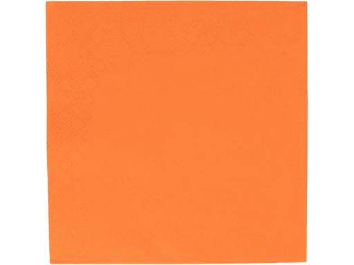 [90282713 1510707] tabletop Papierservietten 33 cm x 33 cm, 100 Stück, Orange
