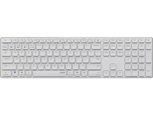 [90282785 1494908] Rapoo Tastatur E9800M ultraslim Weiss