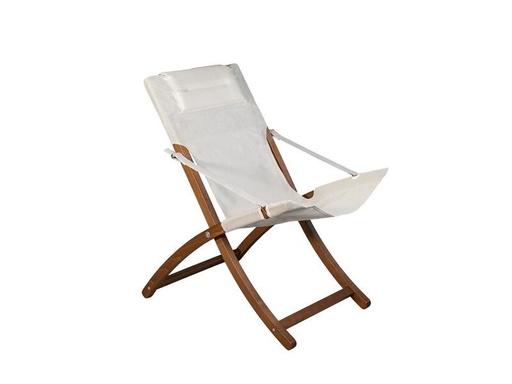 [90282794 1453812] FIAM Relaxsessel Linda, Grau/Weiss