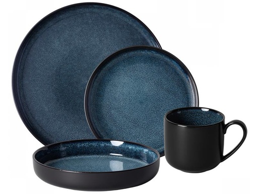 [90283026 1450033] Sola Speise-Service Gaya Atelier 16-teilig, Night Sky