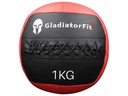 Gladiatorfit Medizinball Ultra-strapazierfähiger Wall Ball 1 kg