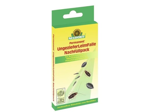 [90283237 1504234] Neudorff Insektenfalle Permanent Ungeziefer Leimfalle, 4 Stück