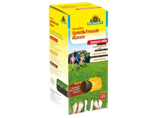 [90283266 1504286] Neudorff Rasensamen TerraVital Spiel &amp; Freude, 1.5 kg