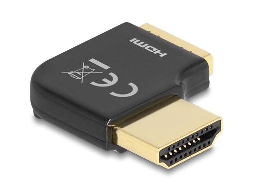 [90283304 1527321] Delock Adapter 90° rechts gewinkelt, 8K 60 Hz HDMI - HDMI