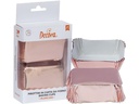 Decora Mini-Cake-Backform 20 Stück, Rosegold