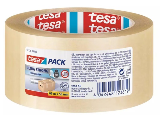 [90283335 1510375] tesa Klebeband -Set Ultra Strong, 6x 50 mm x 66 m, Transparent