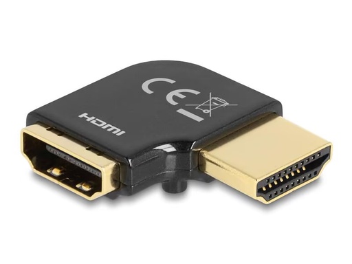 [90283361 1527319] Delock Adapter 90° links gewinkelt, 8K 60 Hz HDMI - HDMI