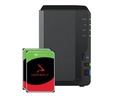 Synology NAS DiskStation DS223, 2-bay Seagate Ironwolf 8 TB