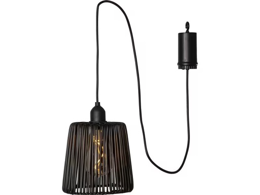 [90283554 1523361] Star Trading Pendelleuchte Twine, Schwarz