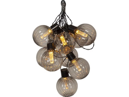 [90283567 1523372] Star Trading Lichterkette Archy, 10 LEDs, 3.6 m, Schwarz