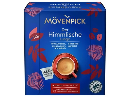 [90283601 1526919] Mövenpick Kaffeekapseln Der Himmlische 50 Stück