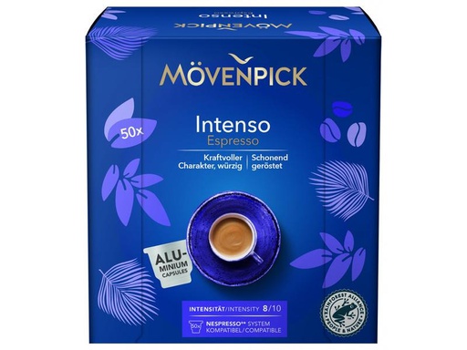[90283618 1526920] Mövenpick Kaffeekapseln Espresso Intenso 50 Stück