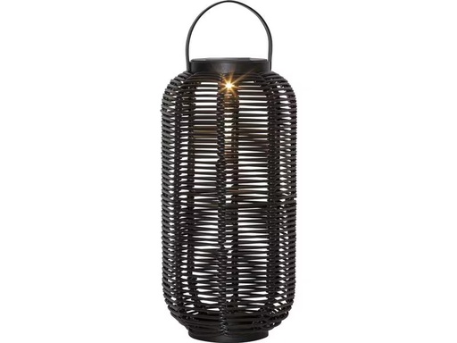 [90283664 1523377] Star Trading Laterne Solar Runda, 30 cm, Schwarz