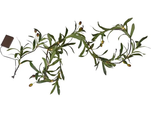 [90283688 1523358] Star Trading Girlande Olivec, 20 LEDs, 1.8 m, Grün
