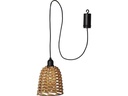 Star Trading Pendelleuchte Twine, Braun