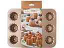 Decora Muffin Backform 12 Mulden, Rosegold