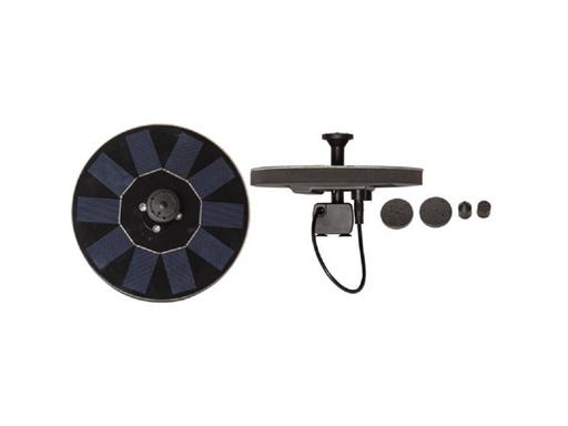 [90283846 1523400] Star Trading Solardekoration Fountain, RGB, Schwarz, IP68