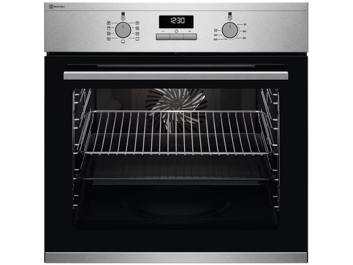 [90283899 1529119] Electrolux Einbaubackofen EB6L40XCN Schwarz/Silber A+