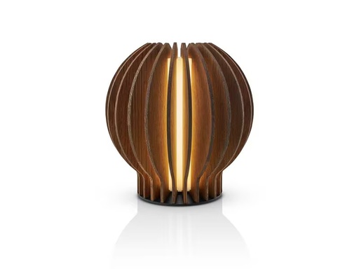 [90283925 1531109] Eva Solo Tischleuchte Radiant rund, 15 cm, Smoked