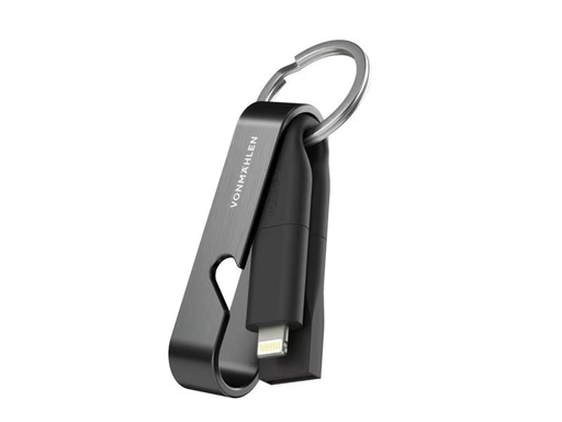 [90283947 1524159] Vonmählen USB-Kabel High Six All Black