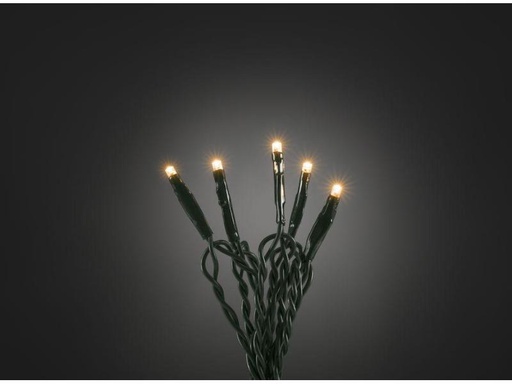 [90284036 900758] Konstsmide LED-Lichterkette 14 m Grün, mit App gesteuert, Indoor