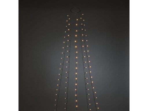 [90284037 1030037] Konstsmide LED Baummantel frosted, 1.8 Meter, 150 LED
