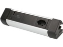 Max Hauri Tischsteckdosenleiste Office Line 1x T13, 1x USB A/C, PD+QC