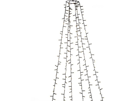 [90284113 1177067] Konstsmide LED Baummantel mit Ring 6 Stränge, 660 Lampen