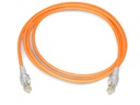 Dätwyler IT Infra Patchkabel  Cat 6A, S/FTP, 0.5 m, Orange