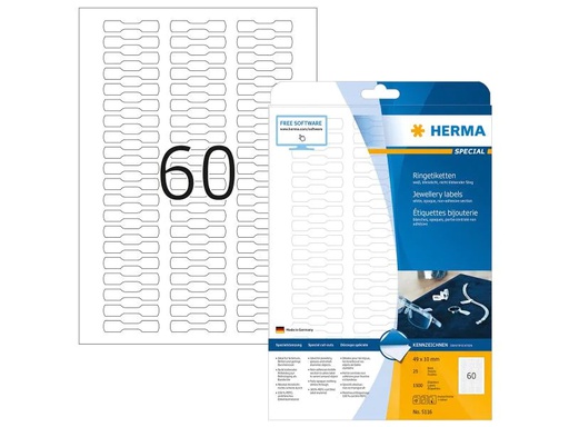 [90048092 1060491] HERMA Preisetiketten 5116 49 x 10 mm