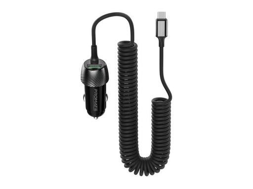 [90284723 1522688] Promate Autoladegerät PowerDrive-33PDC QC3.0, Car Charger