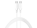 4smarts USB 2.0-Kabel Silikon High Flex USB C - USB C 1.5 m Weiss