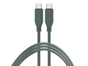 4smarts USB 2.0-Kabel Silikon High Flex USB C - USB C 1.5 m Petrol