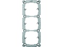 ABB Sidus Befestigungsplatte 3 x 1
