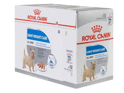 [90285082 1520128] Royal Canin Nassfutter Care Nutrition Light Weight Care Mousse, 12 x 85g