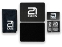 21CARS Kennzeichenhalterset Klett Motorrad Premium, Schwarz