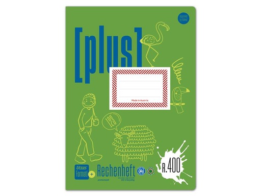 [90285207 1530975] Formati Plus R.400, A4, Kariert, Blau